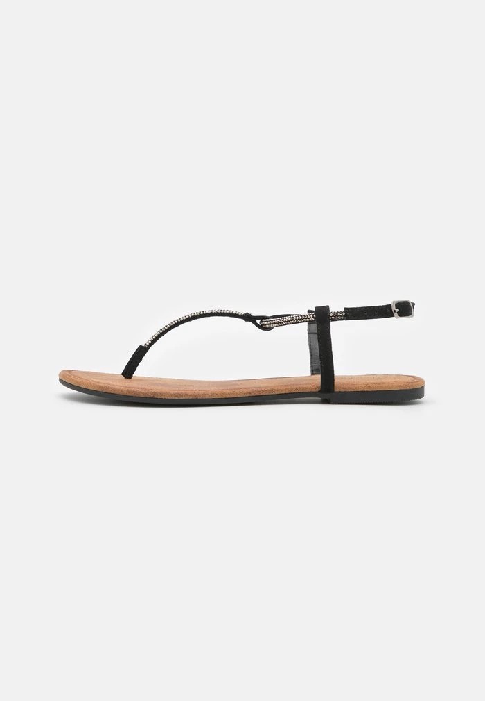 Sandale ANNA FIELD Anna Field T-bar Sandals Noir Femme | FEV-4856758